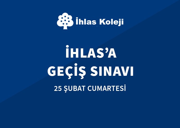 İhlas Koleji Bursluluk Sınavı 2017
