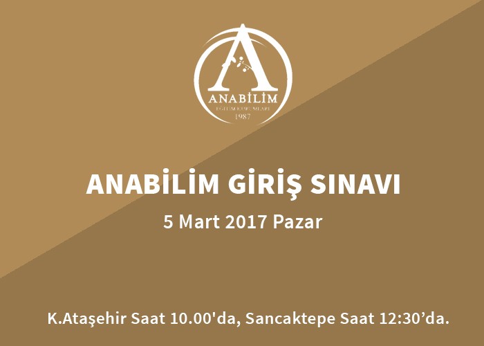Özel Okullar Bursluluk Sınavları 2017-10