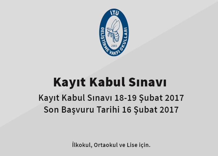 Özel Okullar Bursluluk Sınavları 2017-20