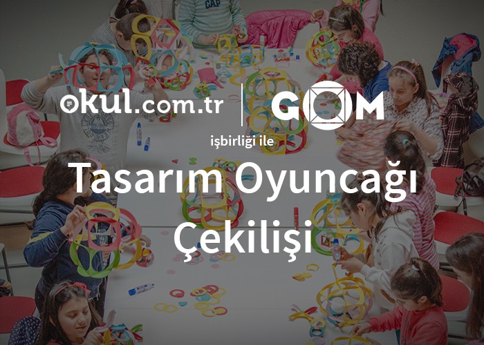 GOM Tasarım Oyuncağı Çekilişi
