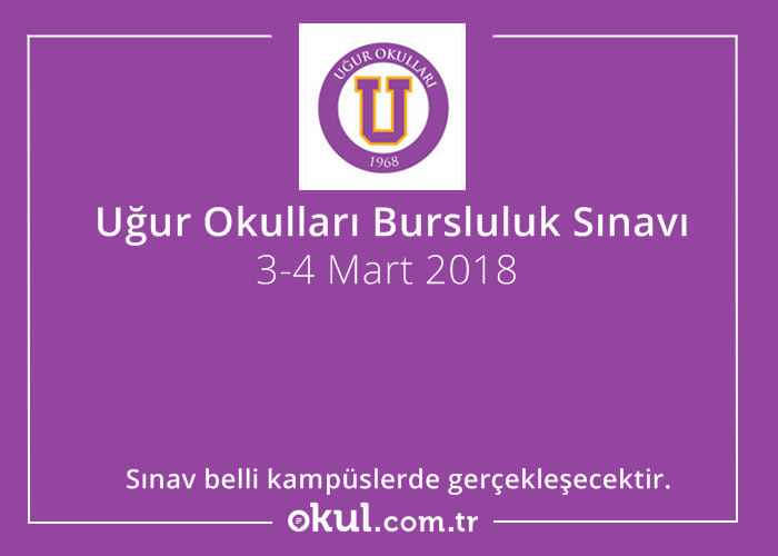 Uğur Okulları Bursluluk Sınavları