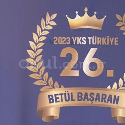 2023 YKS TÜRKİYE 26.SI BETÜL BAŞARAN