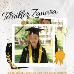2025 - Aydın Doğan Güzel Sanatlar Lisesi - Resim Bölümü - Zanara Özdemir