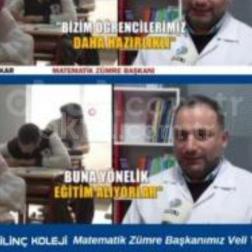 Matematik Zümre Başkanımız YKS Sorularını Değerlendirdiği Yayında Yer Aldı!