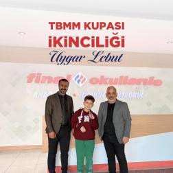 Gururumuz: Uygar Lebut TBMM Yüzme Yarışması’nda Türkiye 2.’si!
