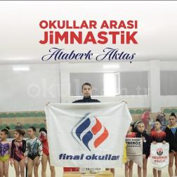 Gururumuz: Ataberk Aktaş Okullar Arası Cimnastik Şampiyonu!