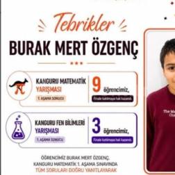 Yönder Okulları Başakşehir Öğrencisinden Matematikte Türkiye Birinciliği!