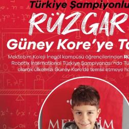 RÜZGAR'IN TÜRKİYE ŞAMPİYONLUĞU BİZİ GÜNEY KORE’YE TAŞIYOR🚀