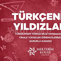 Türkburger Türkçe Bilgi Yarışması'nda Final!