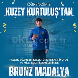 PALETLİ YÜZME TÜRKİYE ŞAMPİYONU