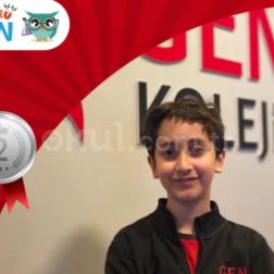 Genlerimizde Var: Ahmet Emir ŞEN’den Kanguru Fen’de Türkiye Derecesi ve Finalistlik!
