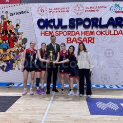 Çekmeköy Mektebim Koleji Genç Kızlar Basketbol Takımımız İlçe Şampiyonu