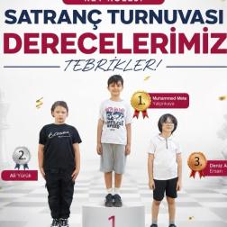 Key Koleji Satranç Turnuvası Derecelerimiz! 