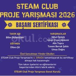 Steam Club Proje Yarışması 2026