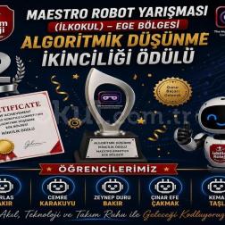 🥈 Maestro Robot Yarışması’nda Büyük Gur