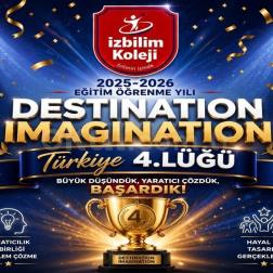 🏆 Destination Imagination Türkiye 4.'lüğü Gururu!