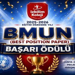 🌍 BMUN Başarı Ödülü Bizim!