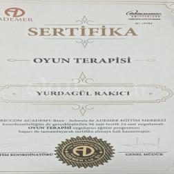 Oyun Terapisi Sertifikası 🧸✨