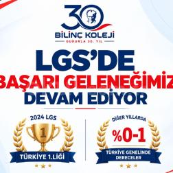 LGS’de Başarı Geleneğimiz Devam Ediyor