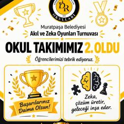AKIL VE ZEKA OYUNLARI İL 2. 'Sİ
