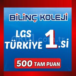 LGS TÜRKİYE BİRİNCİSİ