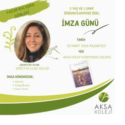 📚✨ Yazar Buluşma Günleri Başlıyor!
