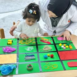 2 YAŞ ÖĞRENCİLERİMİZLE DUYU BÜTÜNLEME ETKİNLİĞİ YAPTIK...