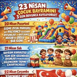 23 Nisan Ulusal Egemenlik ce Çocuk Bayramı Kutlu Olsun 📣🇹🇷👶👧👦