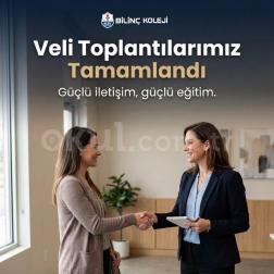 Veli Toplantımızı Gerçekleştirdik