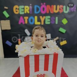 Laden Anaokulu’nda Geri Dönüşüm Defilesi