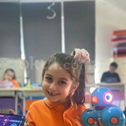 Kodlama dersimizden Dash Robot Etkinliği