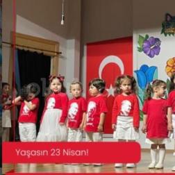 Minik Kalplerde Büyük Coşku: Okulumuzda 23 Nisan Heyecanı!