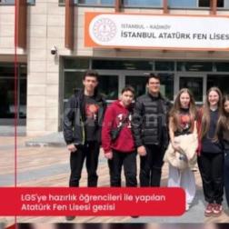 LGS Grubu Atatürk Fen Lisesi’nde!