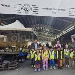 “Bugün sınıfımızda hayatın içinden bir ders vardı…PAZAR ALIŞVERİŞİ