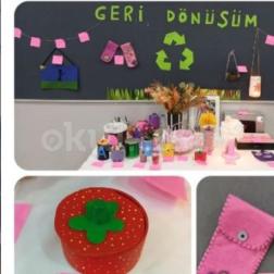 Yönderli Öğrencilerden "Geri Dönüşüm" Sergisi