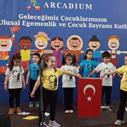 23 Nisan çoşkusu minik kalplerde hayat buldu