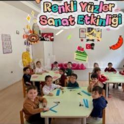 Renkli Yüzler Atölyemiz!