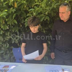 İLKOKUL PORTFOLYO SUNUMUNU KEYİFLE TAMAMLADIK