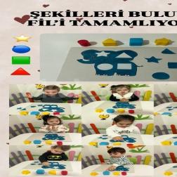 Sevimli Filin Kayıp Şekilleri: Buluyor ve Tamamlıyoruz! 