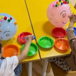 Balonlarla İnce Motor Becerileri Gelişiyor!