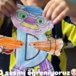 "D" Sesini Yaratıcı Etkinliklerle Tanıyoruz