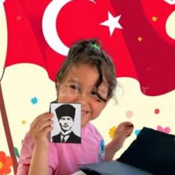 19 Mayıs Rüzgarı, Minik Yüreklerde Esiyor!