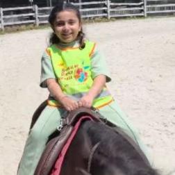Minik Binicimiz At Sırtında! 🐴❤️