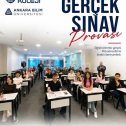 12. Sınıf Öğrencilerimizle YKS Provası Gerçekleştirdik
