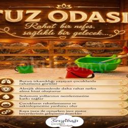 Tuz Odasında Sağlıklı Nefes ve Eğlenceli Keşif 🌿