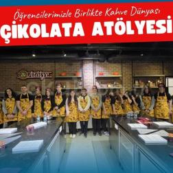 Çikolata Atölyesi'ndeyiz!