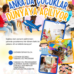 ANKA’DA ÇOCUKLAR DÜNYAYA AÇILIYOR