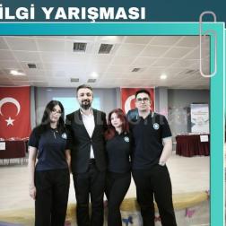 Öğrencilerimiz Bilgi Yarışması'nda!