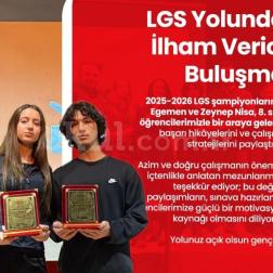 LGS Gururlarımızdan İlham Veren Buluşma!