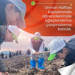 Doğaya Değer, Geleceğe Nefes: Çekmeköy Kampüsümüzde Fidanlar Toprakla Buluştu!